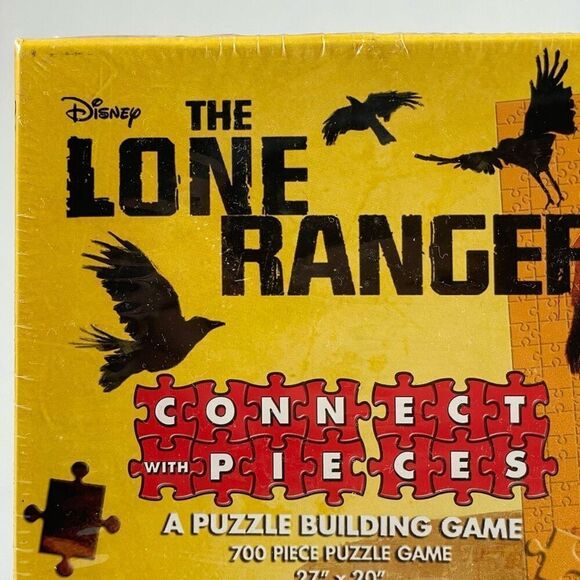 Disney THE LONE RANGER Puzzle 700-Piece‎ Building Game 27x20 NECA New/Sealed - Picture 5 of 6